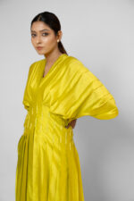 Ornate Green Eve Dress - Image 2