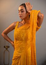 Sol - Applique Corset Drape Skirt Set - Image 3