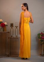 Sol - Applique Corset Drape Skirt Set - Image 4