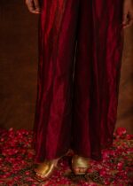 Tissue Silk Embroidered Jumpsuit - Image 5