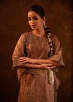 Yukata-Tissue Crystal Belted Kimono - Image 3