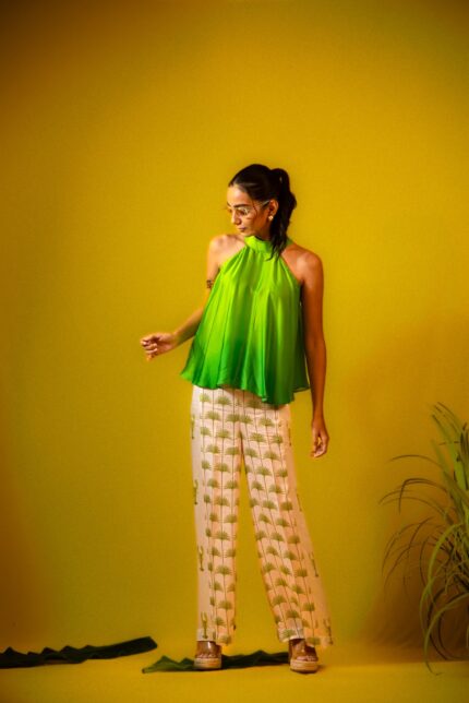 Tropical Printed Ombre Co-ord Set