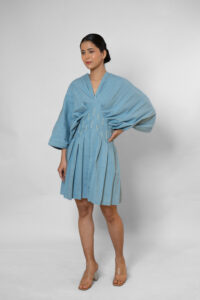 Ornate Denim Dress - Image 2