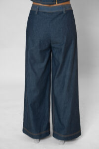 Denim Modish Slit Pants - Image 3