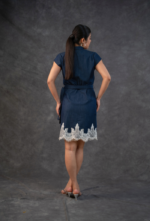 Belted Denim Dress - Image 3