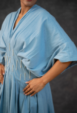 Ornate Denim Dress - Image 3