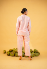Lace Detailed Shirt and Trouser Set - Image 4