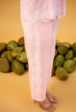 Lace Detailed Shirt and Trouser Set - Image 5