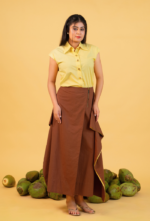 Chic Shirt with Drop Sculptured Skirt - Image 2