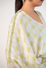 Crystal-Detailed Printed Kaftan - Image 3