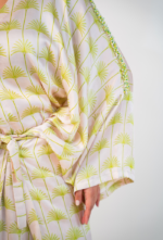 Crystal-Detailed Printed Kaftan - Image 4