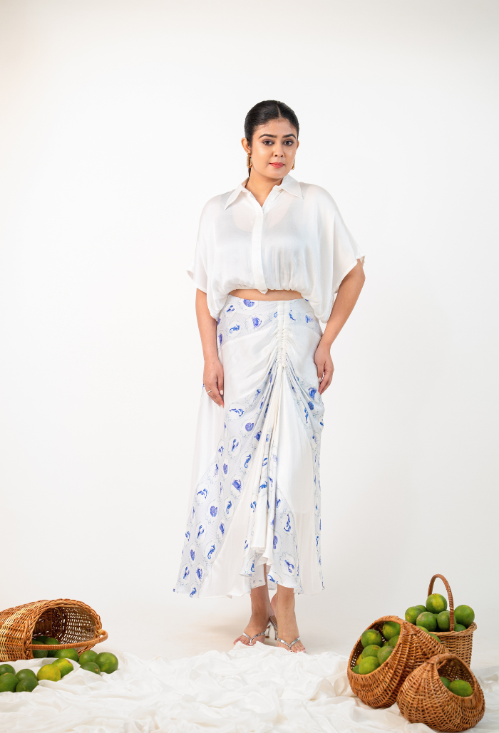 Untitled design_20260730_124822_0000 Balloon Zipper Shirt and String Wrap Skirt - Image 1