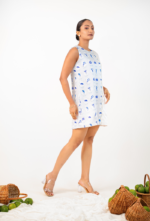 Pearled Marine Dress - Image 4