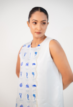 Pearled Marine Dress - Image 2