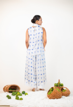 Marine Scarf Top and Lace Hem Pants - Image 5